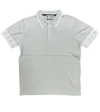 Polo Uomo Richmond in Cotone Banda Logo sulle Maniche