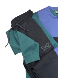 Tuta Uomo EA7 Emporio Armani Block Logo Catarifrangente