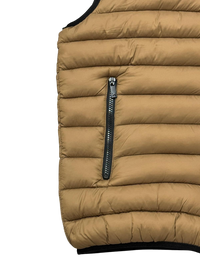 Smanicato Uomo Richmond X Gilet Zip Logo Coffee