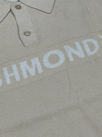 Polo Uomo RICHMOND Mezza Manica Rise Milk