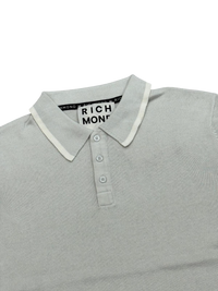 Polo Uomo Richmond in Cotone Banda Logo sulle Maniche