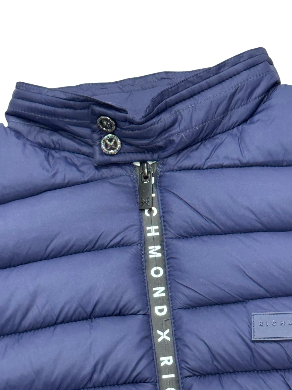 Smanicato Uomo Richmond X Gilet Zip Logo