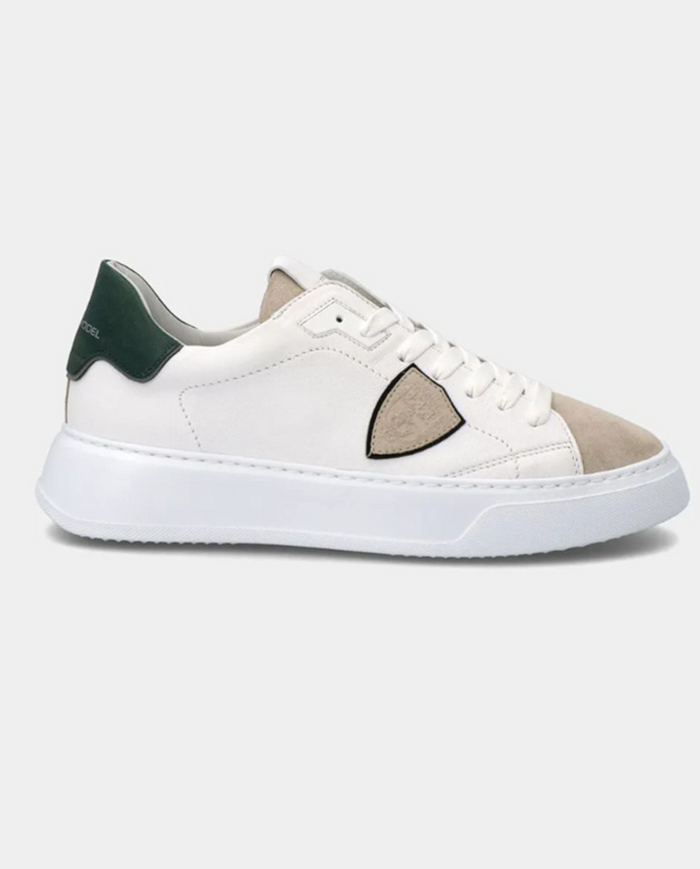 Sneakers Philippe Model TEMPLE Sneakers White and Green