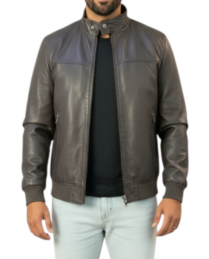Giacca Uomo Pelle Reglan Coreana