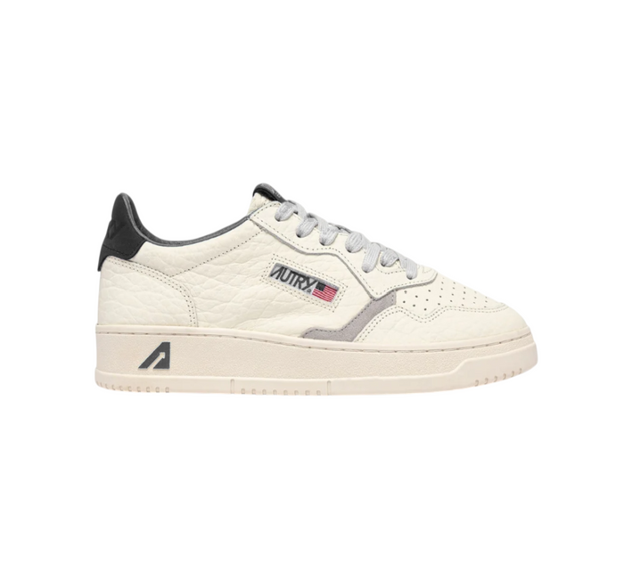 Scarpe uomo AUTRY MEDALIST LOW IN PELLE BLUE DEPTHS E VAPOR