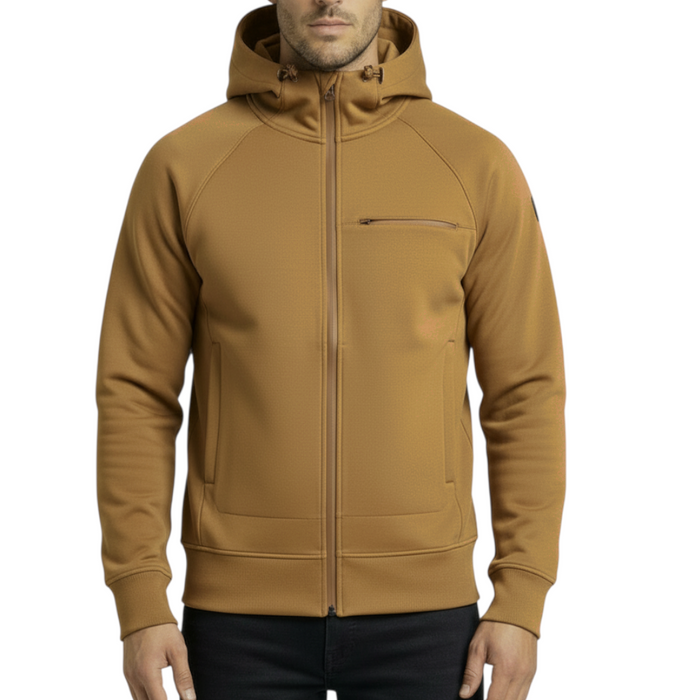 Felpa Uomo BLAUER Misto Neoprene Shaw Verde Biscotto