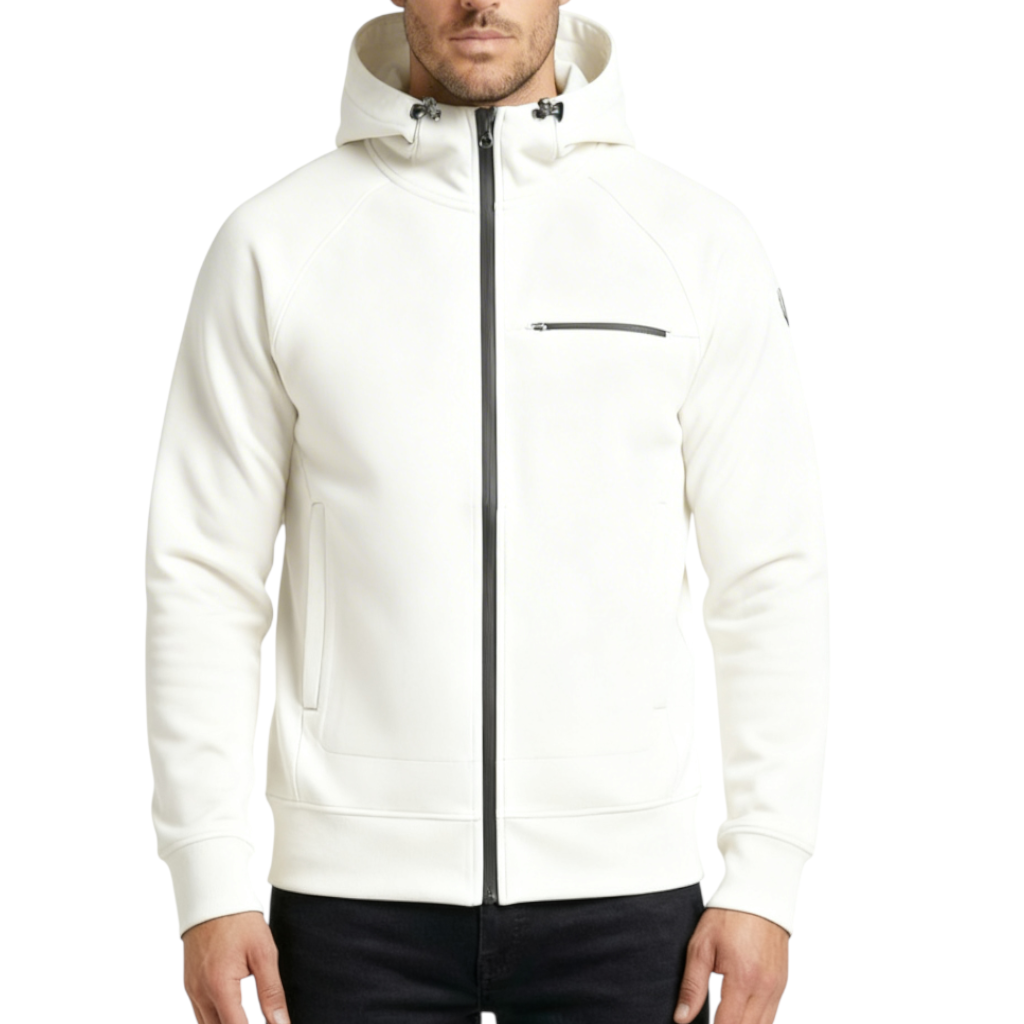 Felpa Uomo BLAUER Misto Neoprene Shaw  Bianco