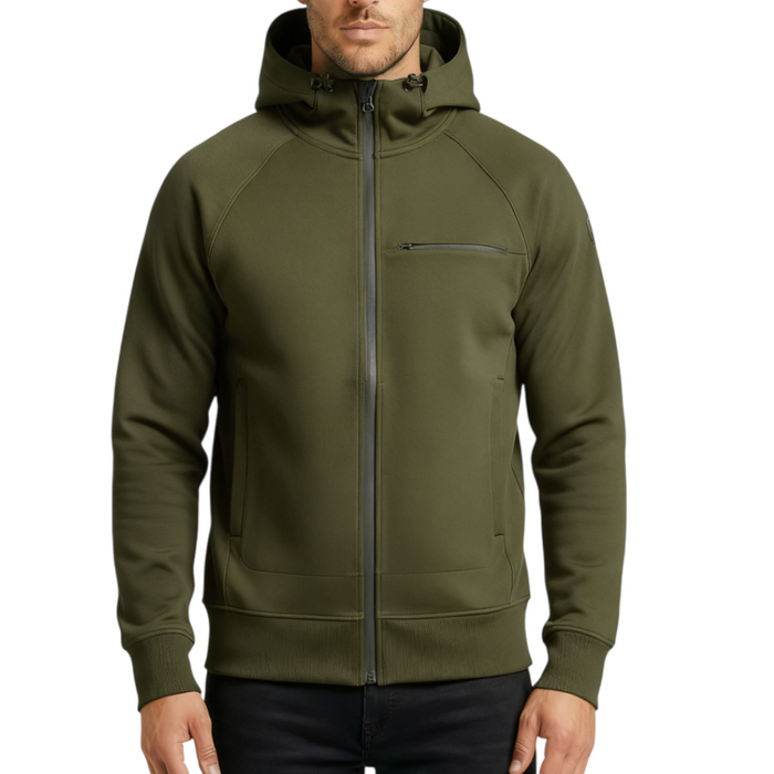 Felpa Uomo BLAUER Misto Neoprene Shaw Verde