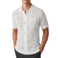 Camicia Polo Uomo BERNA in Maglia Traforata Crochet