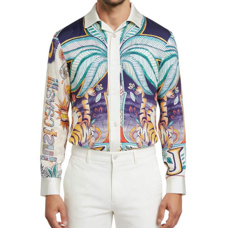 Camicia Uomo JUST CAVALLI India All Over