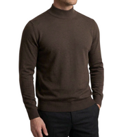 Maglia Uomo F.MATTIOLI Mezzocolllo Lupetto Moro