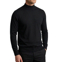 Maglia Uomo F.MATTIOLI Mezzocolllo Lupetto Nero