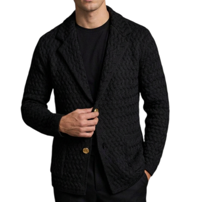 Giacca Uomo DANIELE ALESSANDRINI Cardigan Nero