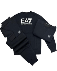 Tuta Uomo EA7 Emporio Armani Visibility Nera