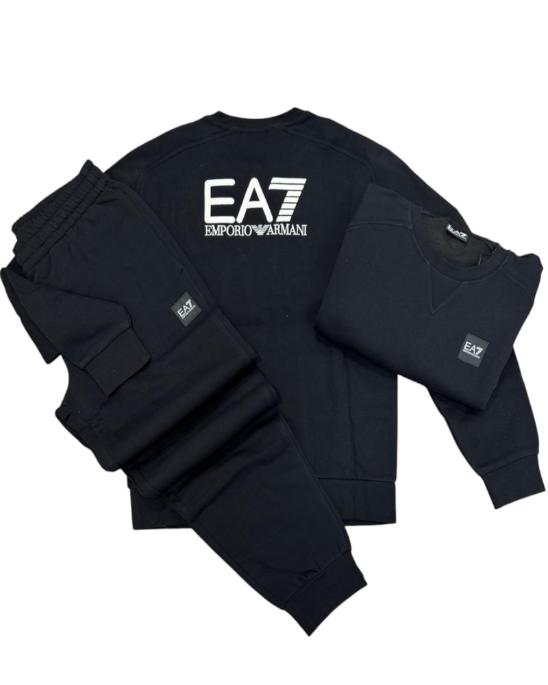 Tuta Uomo EA7 Emporio Armani Visibility Nera