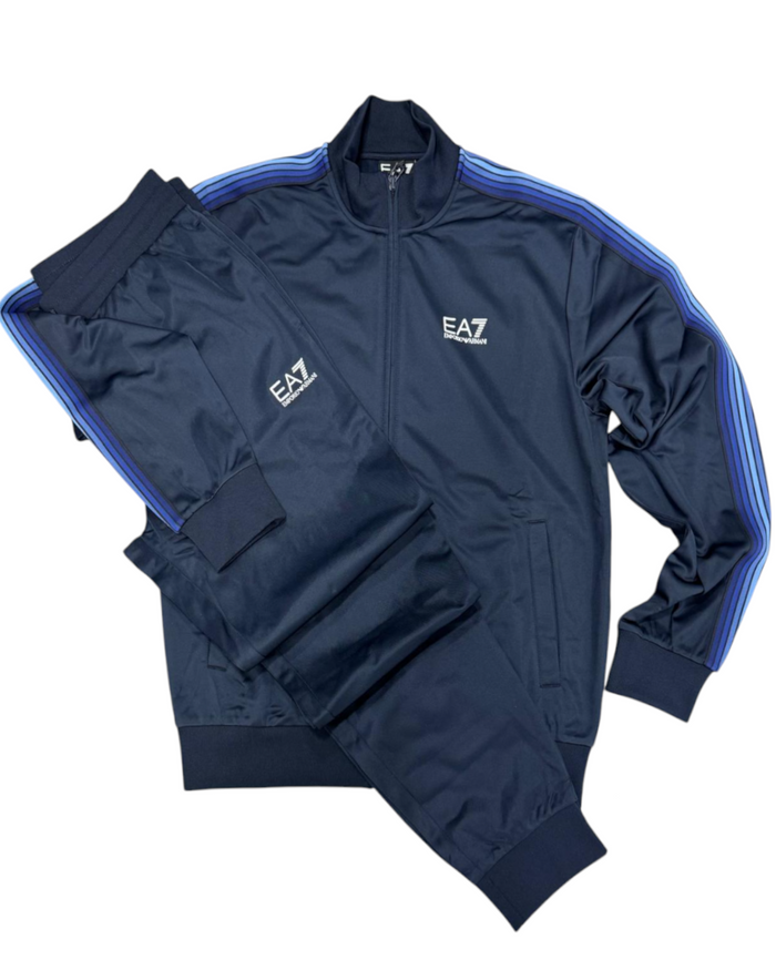 Tuta Uomo EA7 Emporio Armani Acetata Blu