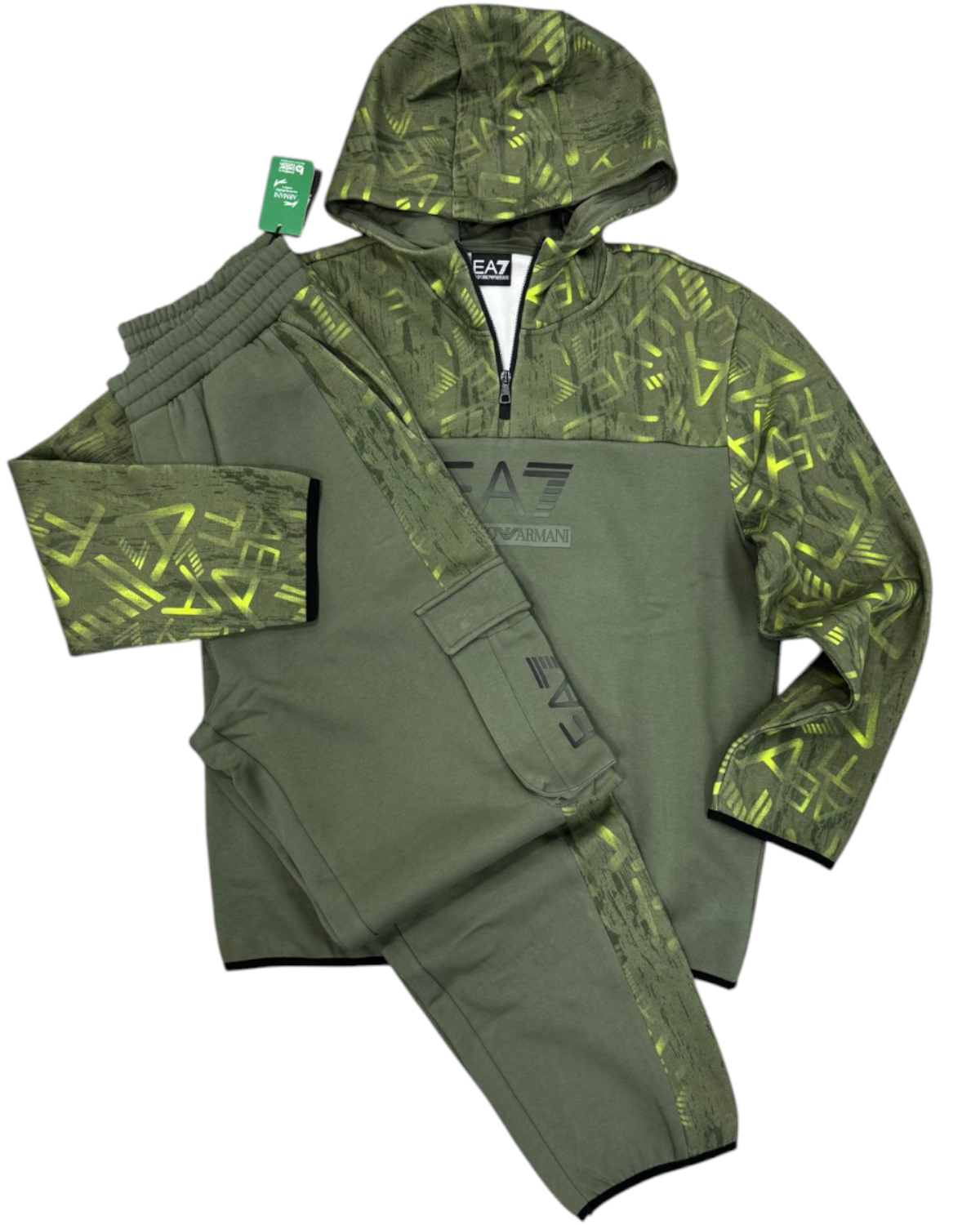 Tuta Uomo EA7 Emporio Armani Graphic Train