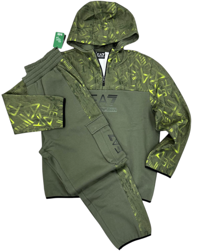 Tuta Uomo EA7 Emporio Armani Graphic Train
