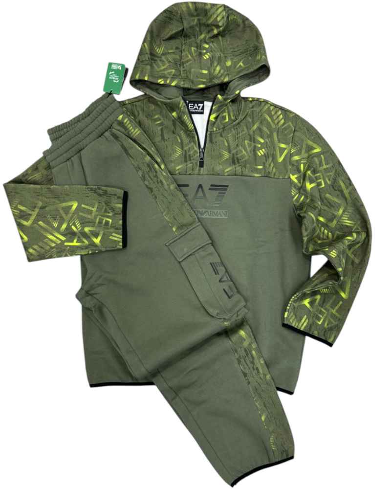 Tuta Uomo EA7 Emporio Armani Graphic Train