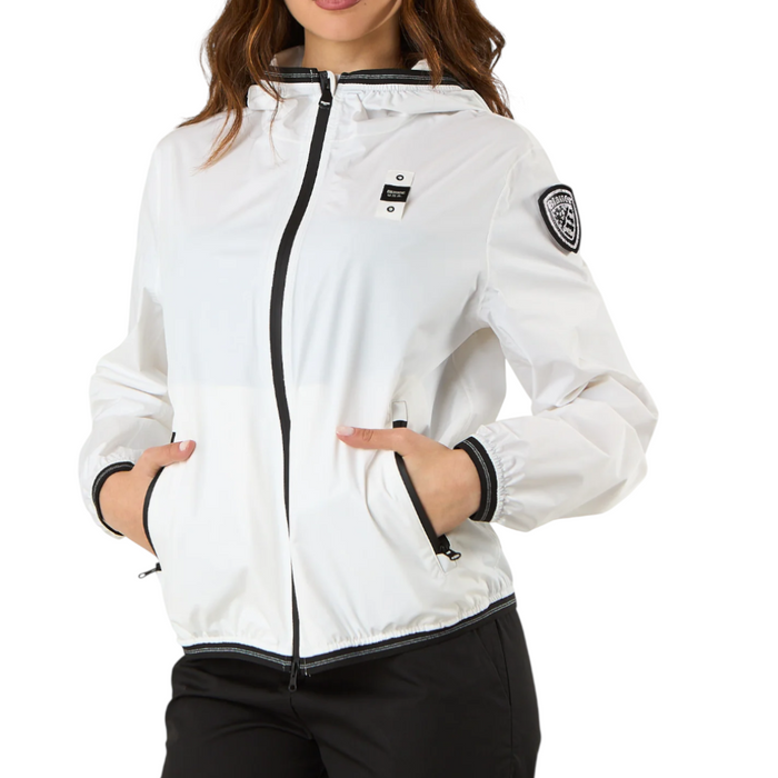 Giubbino Donna BLAUER Nay Glitter Bianco