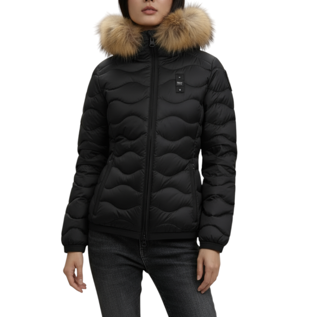 Piumino Donna BLAUER  Aldie con pelliccia