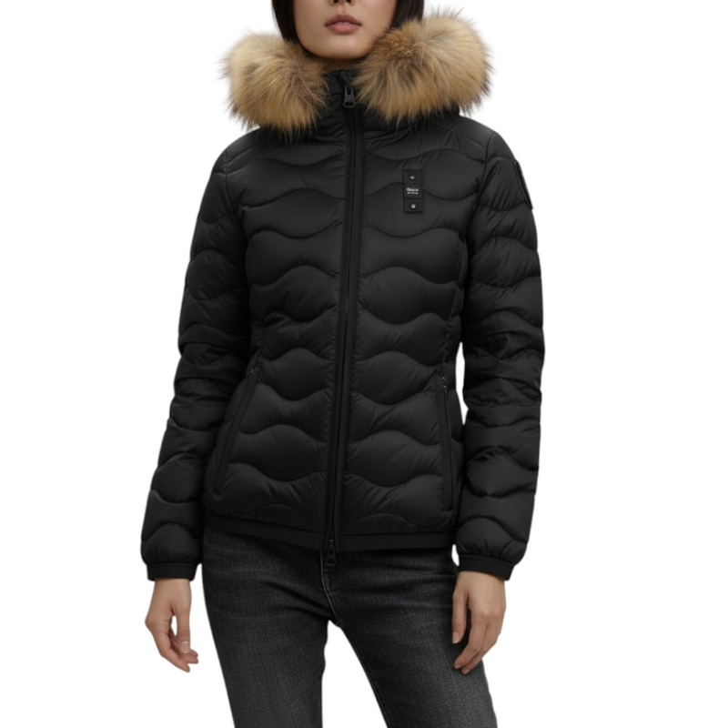 Piumino Donna BLAUER  Aldie con pelliccia