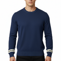 Maglia Uomo RICHMOND Bande Manica Blu