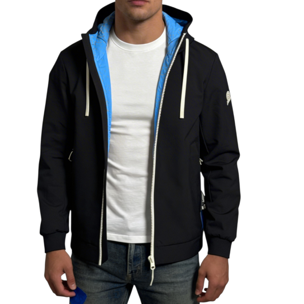 Giacca Uomo Felpa INVICTA Neoprene Nero