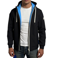 Giacca Uomo Felpa INVICTA Neoprene Nero