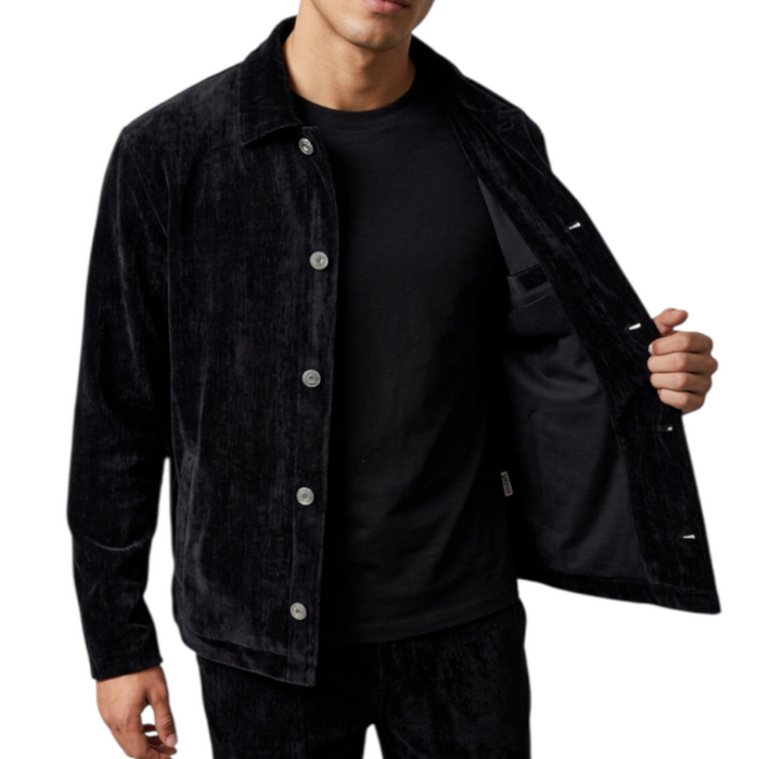Giacca Uomo BERNA Ciniglia Overshirt