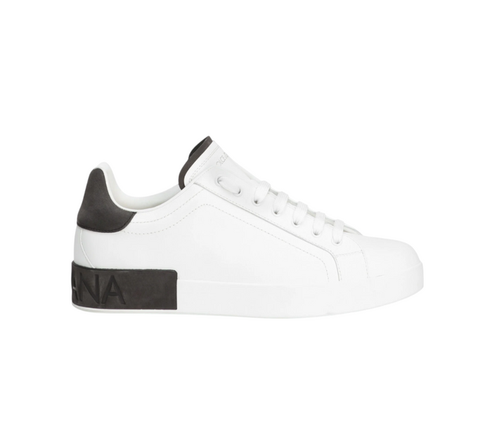 Scarpe Uomo Dolce & Gabbana Portofino in Pelle di Vitello Cuoio