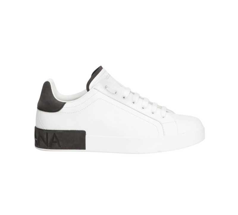 Scarpe Uomo Dolce & Gabbana Portofino in Pelle di Vitello Cuoio