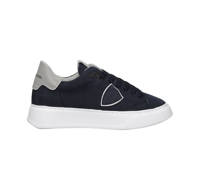 Scarpe Uomo Philippe Model Temple Nabuk Blu