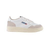 Scarpe Uomo AUTRY Medalist Low in pelle e suede Bianco