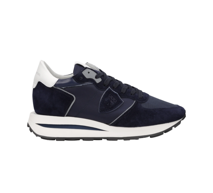 Scarpe Uomo Philippe Model Tropez Haute Blu