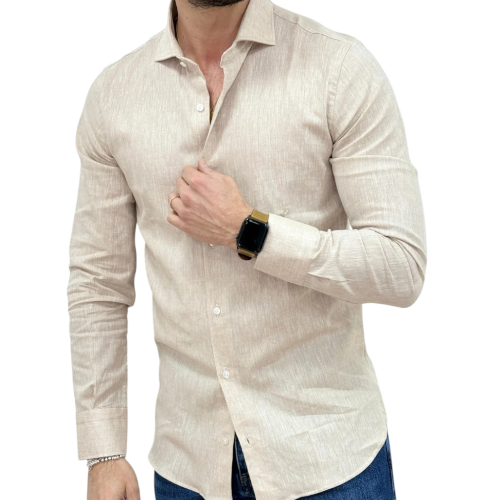 Camicia Uomo in Lino