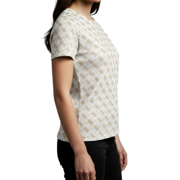 T-shirt Donna Guess Monogramma Logo