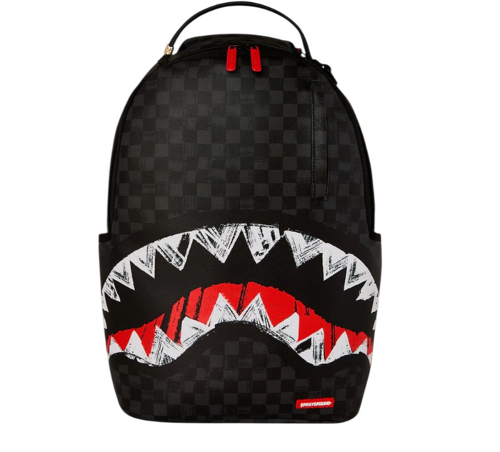 Zaino SPRAYGROUND Scribble Shark Drip Ceck