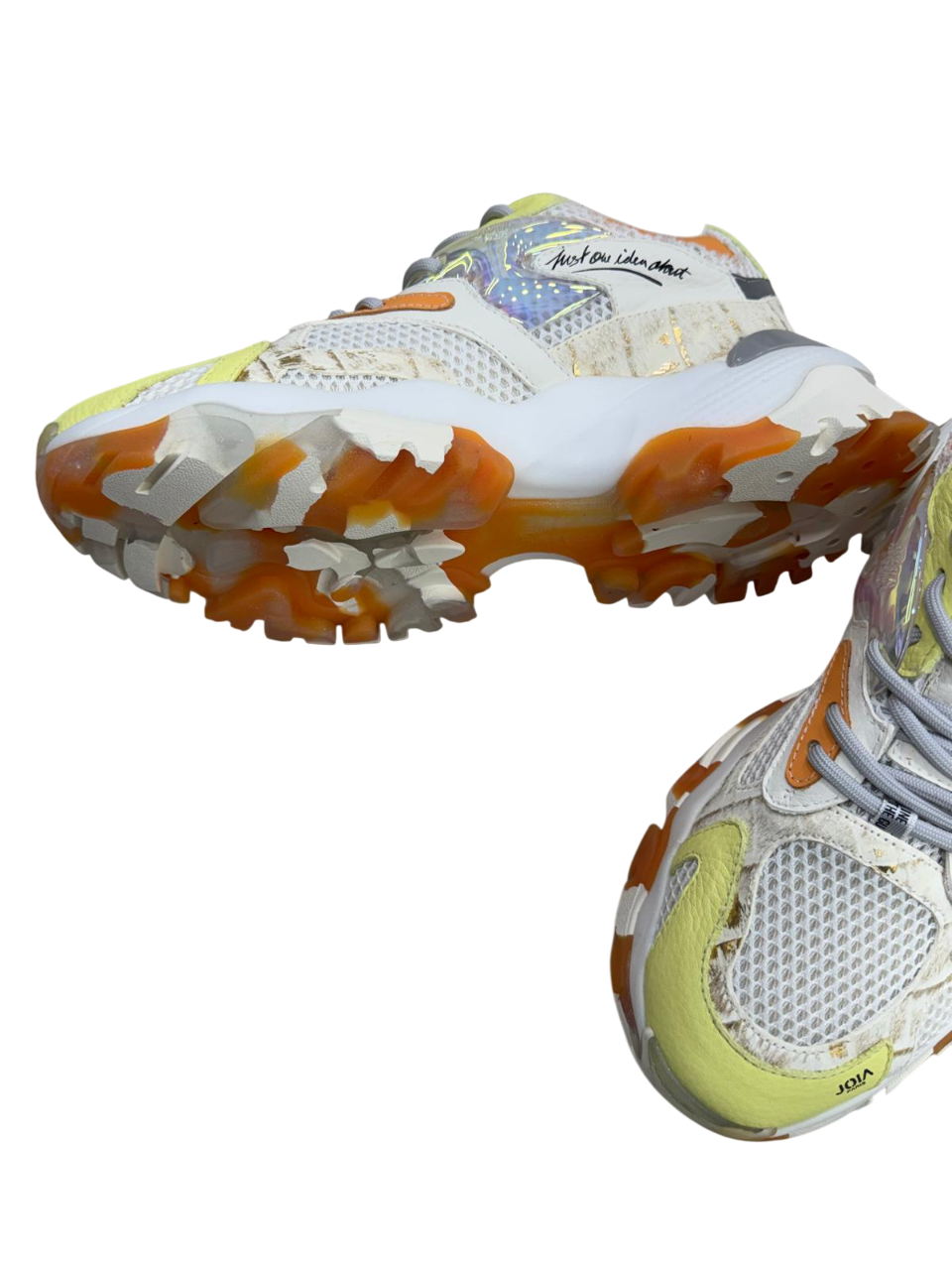 Scarpe Uomo JOIAPARIS CLASH WHITE ORANGE