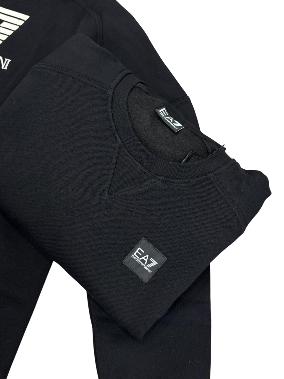 Tuta Uomo EA7 Emporio Armani Visibility Nera