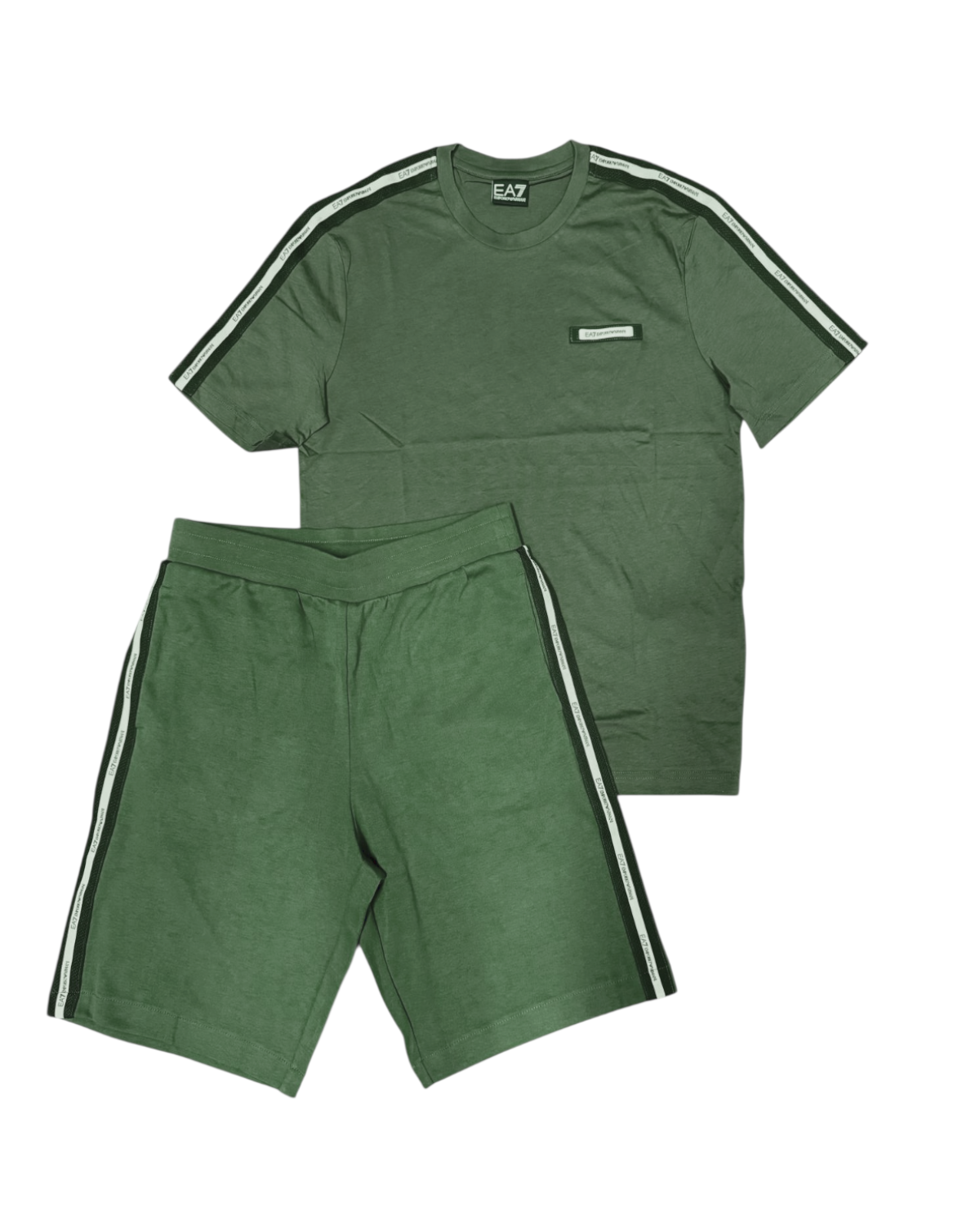 Completo Uomo EA7 Emporio Armani Cotone Misto Interlook Cilandro