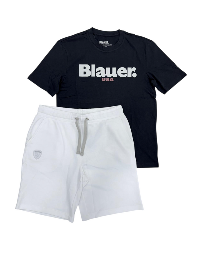 Completo Uomo BLAUER Nero Bianco