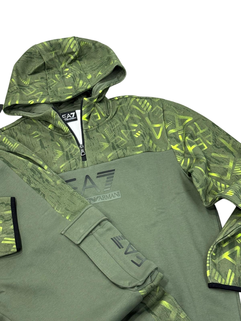 Tuta Uomo EA7 Emporio Armani Graphic Train