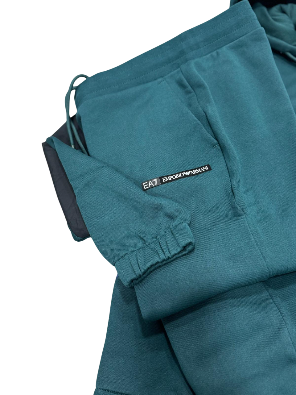 Tuta Uomo EA7 Emporio Armani Athletic Colour Block Misto Cotone