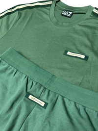 Completo Uomo EA7 Emporio Armani Cotone Misto Interlook Cilandro