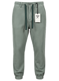Pantalone Uomo BERNA In Velluto Polsini SALVIA