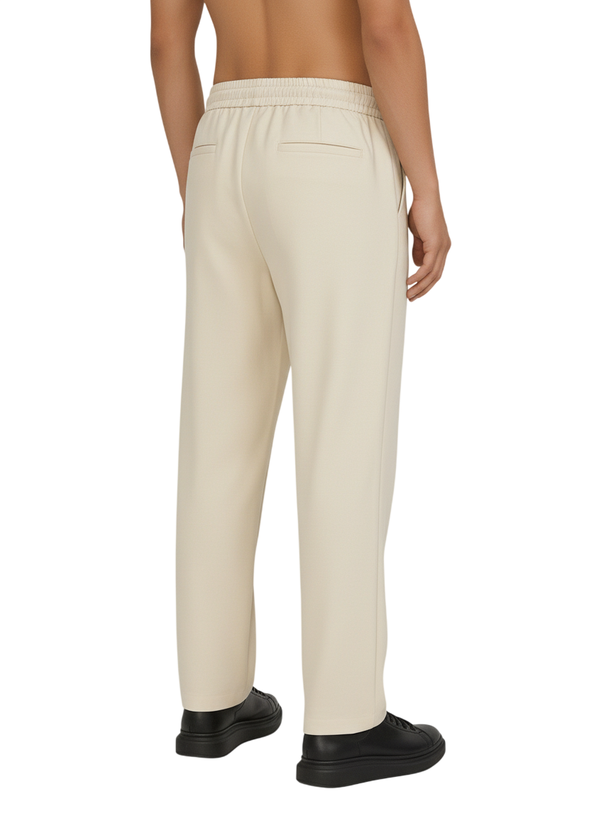 Pantalone Uomo Richmond X Jogger in Viscosa Beige