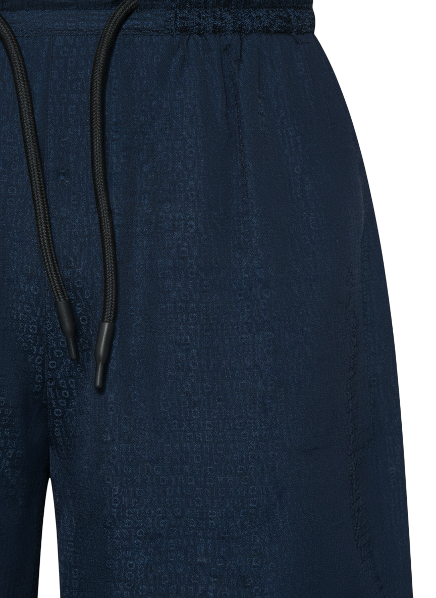 Bermuda Uomo Richmond in Viscosa Lucida stampa All Over