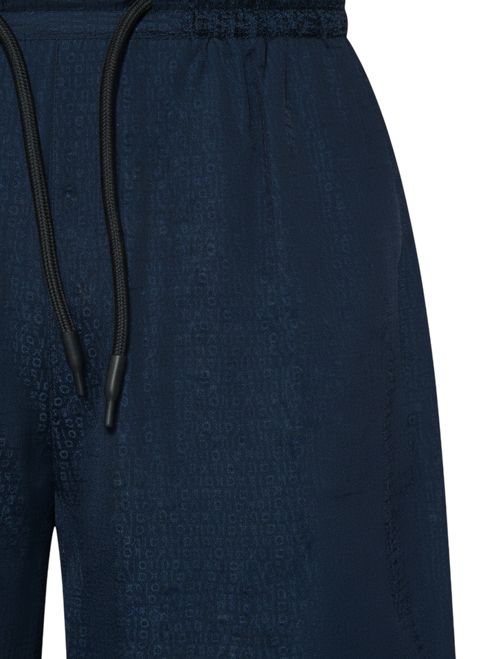 Bermuda Uomo Richmond in Viscosa Lucida stampa All Over