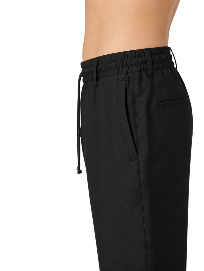Pantalone Uomo Richmond X Jogger in Viscosa Nero
